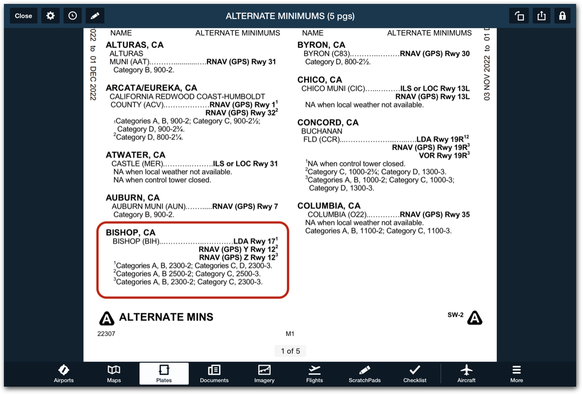 SimPlates IFR Approach Plates for iPhone and iPad