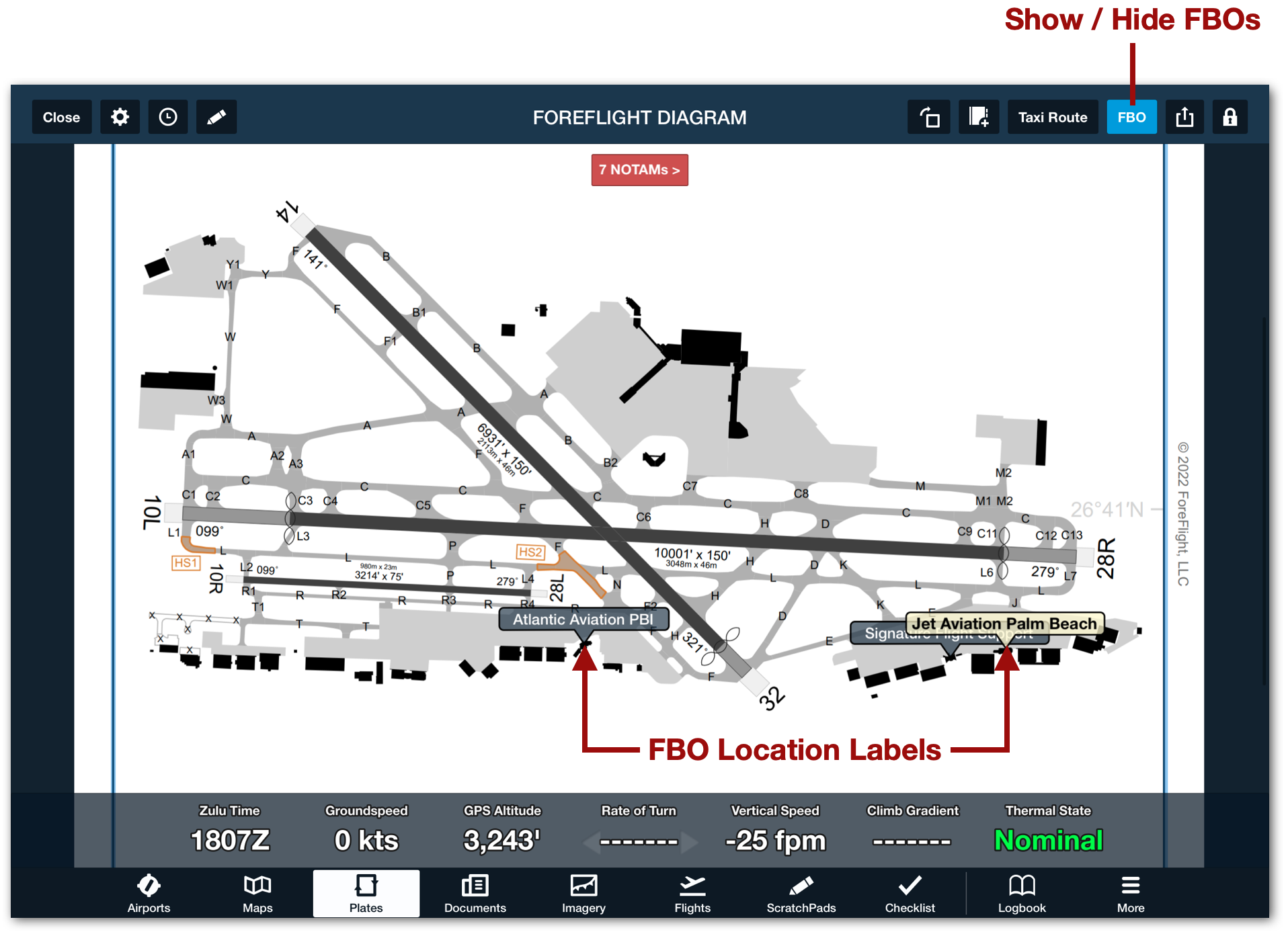 airport runway diagrams