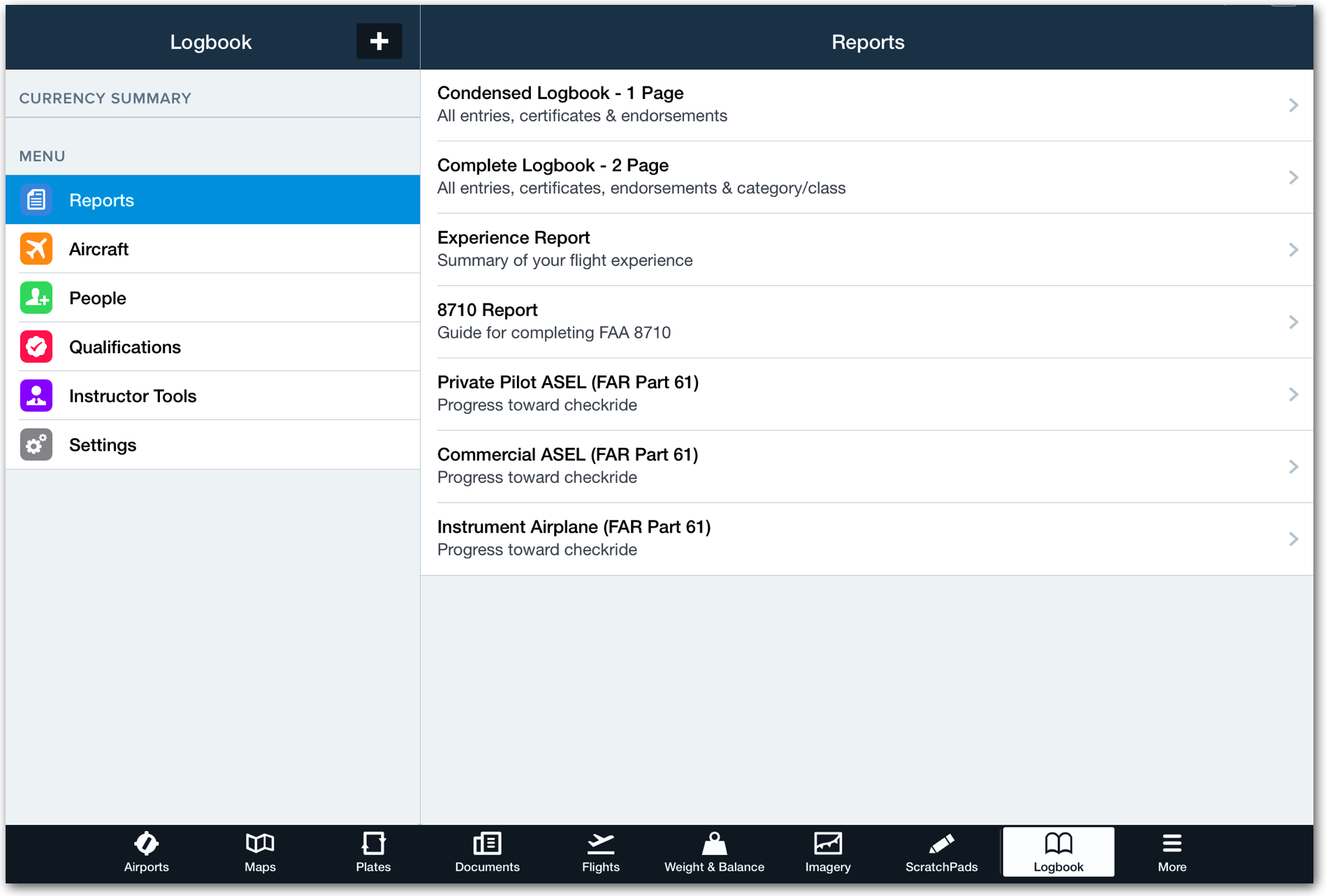How can I print my logbook endorsements? ForeFlight Support