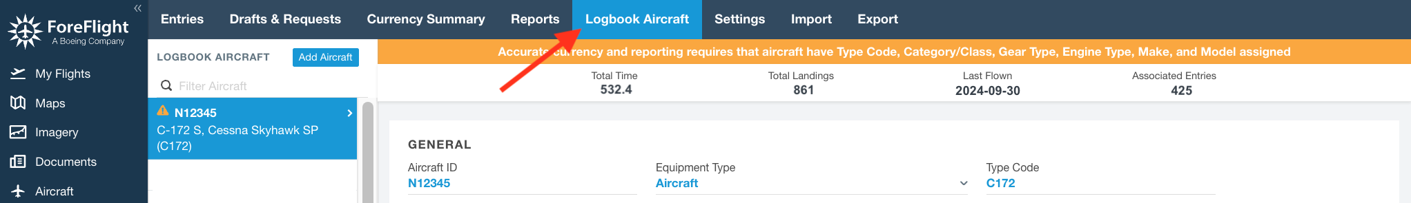 Logbook Aircraft Tab.png