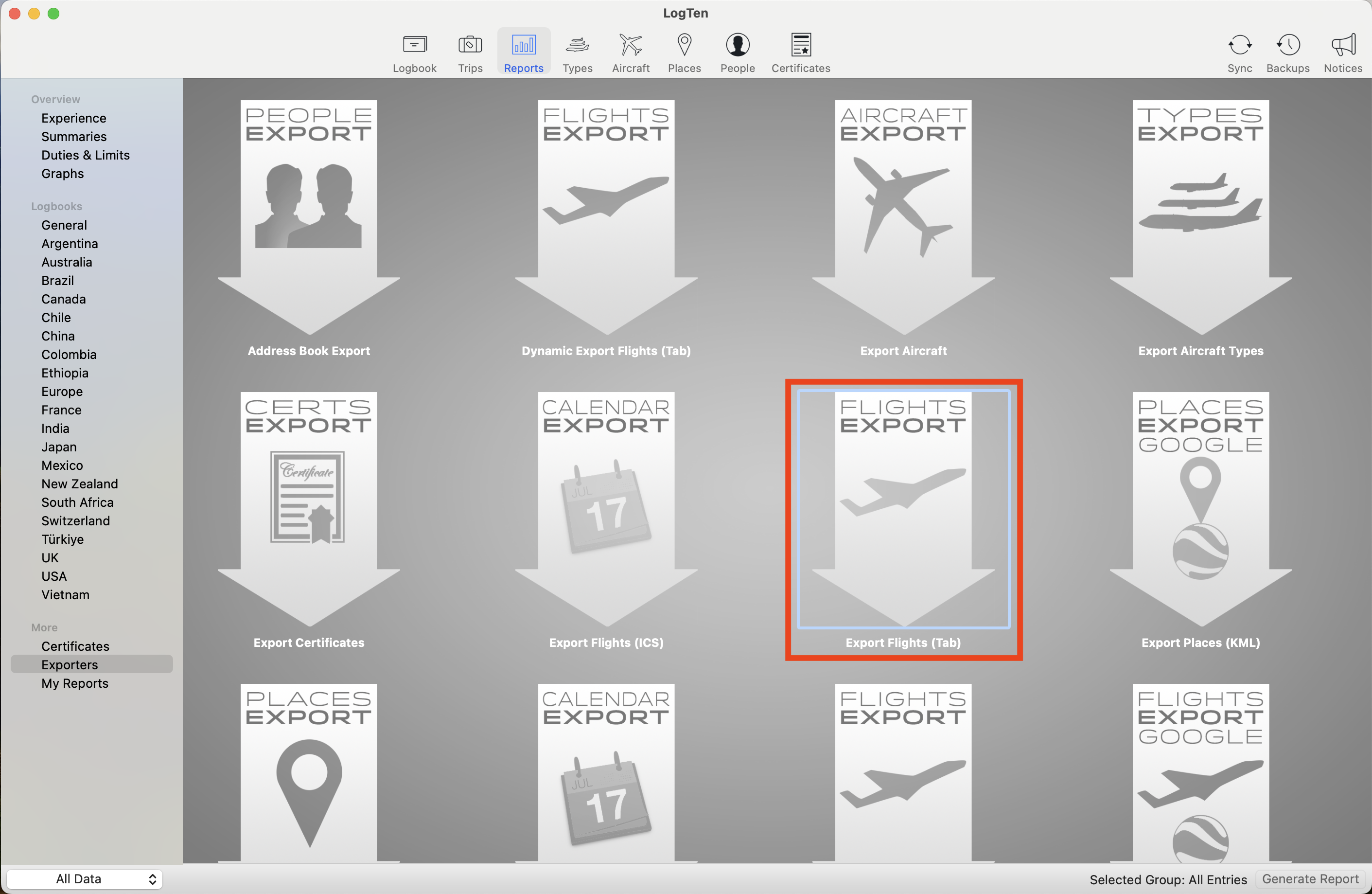 LogTen MB Export Flights Tab.png