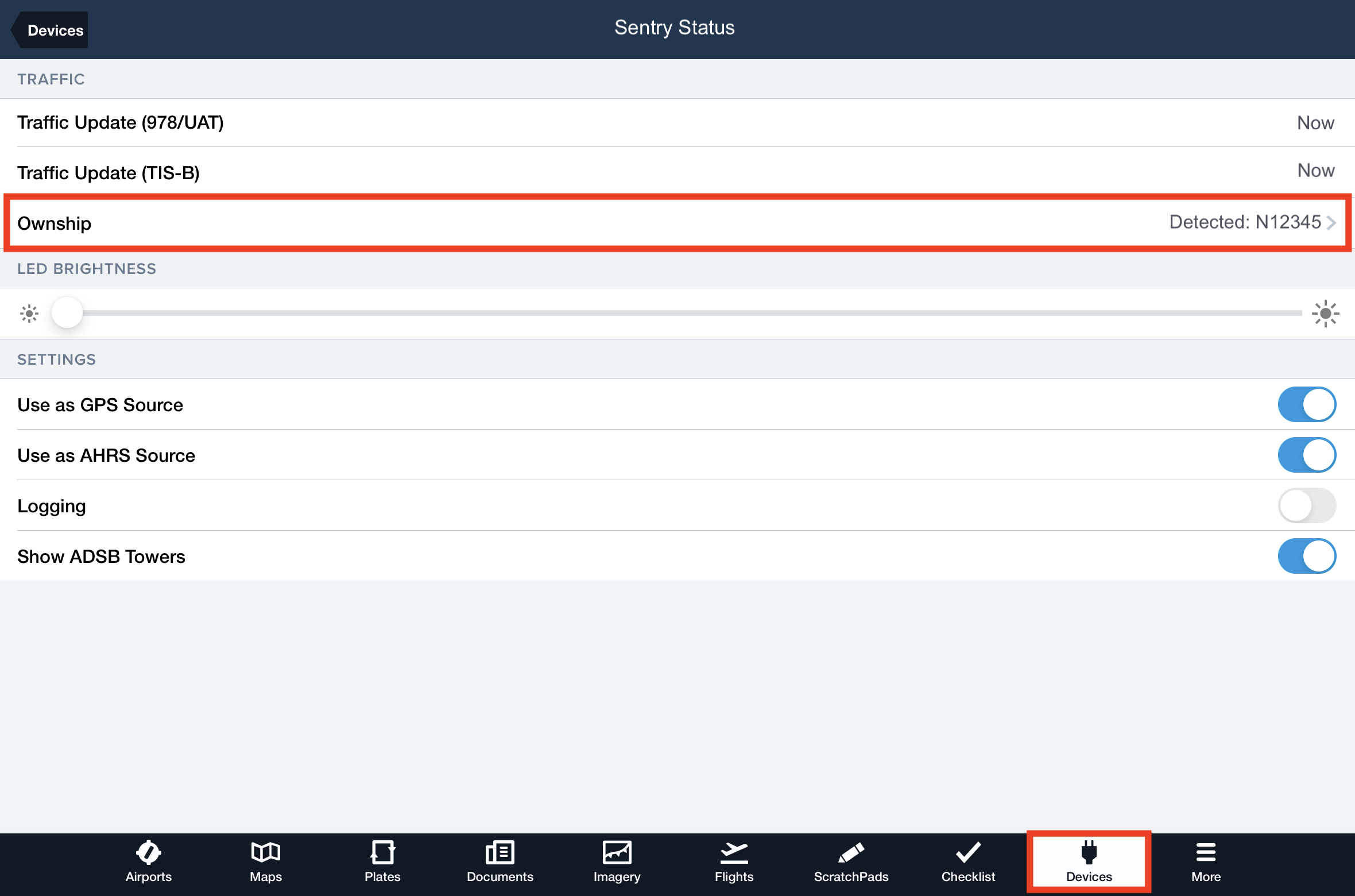 ADS-B Ownship in ForeFlight.PNG