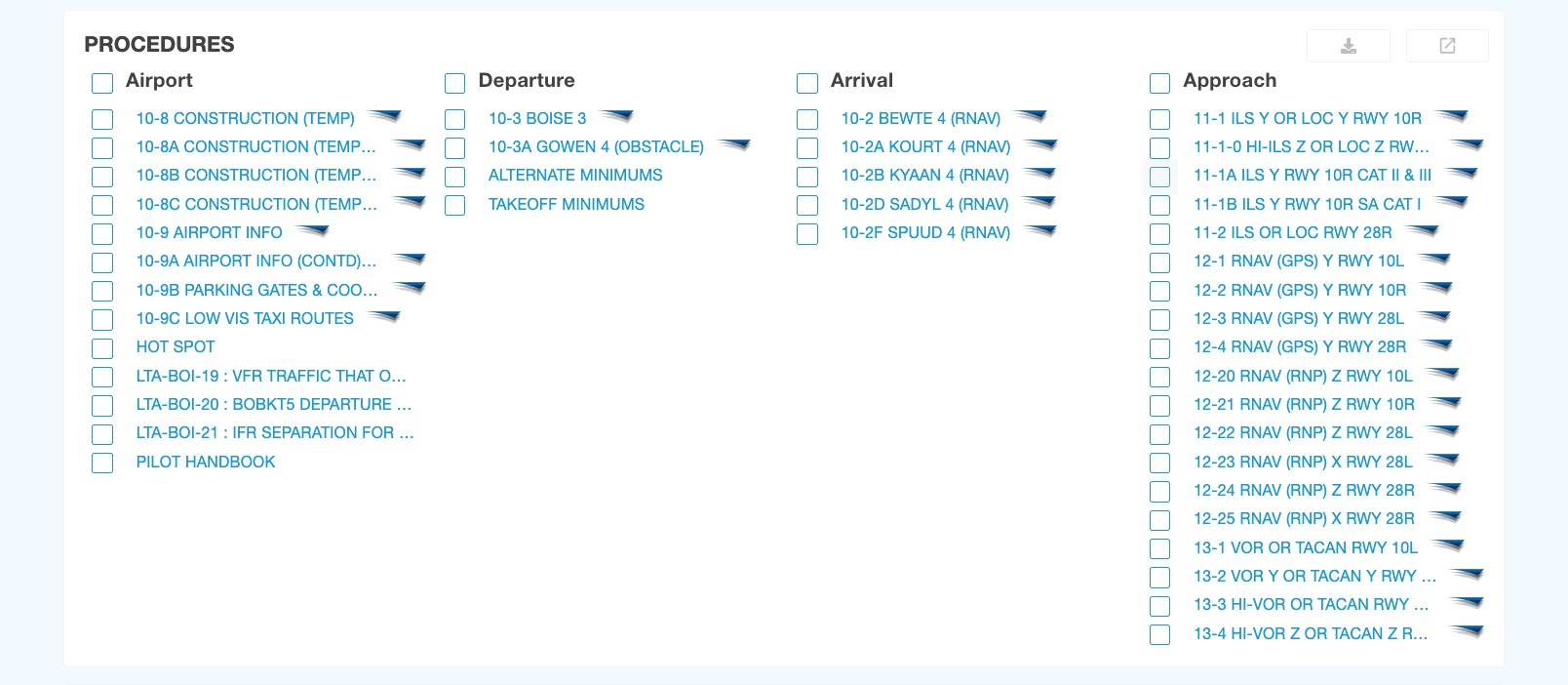 How can I view Jeppesen plates or Airway Manuals in ForeFlight on