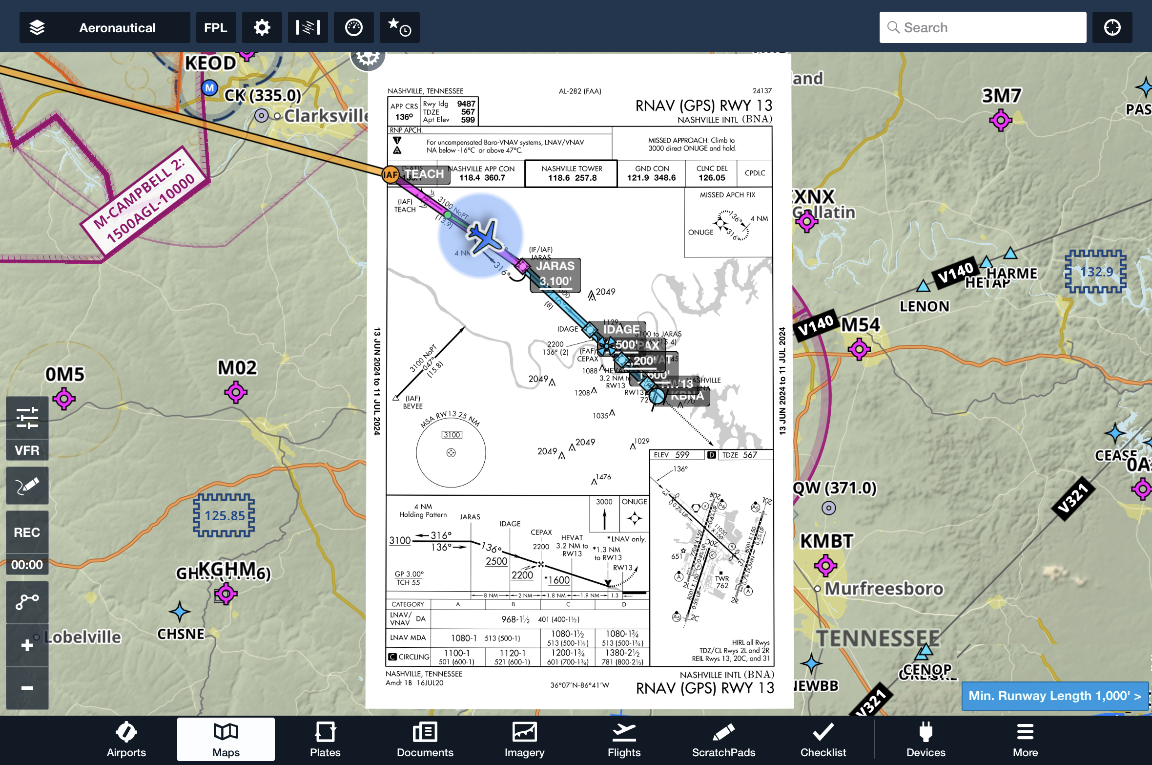 Is ForeFlight Mobile a moving map? – ForeFlight Support