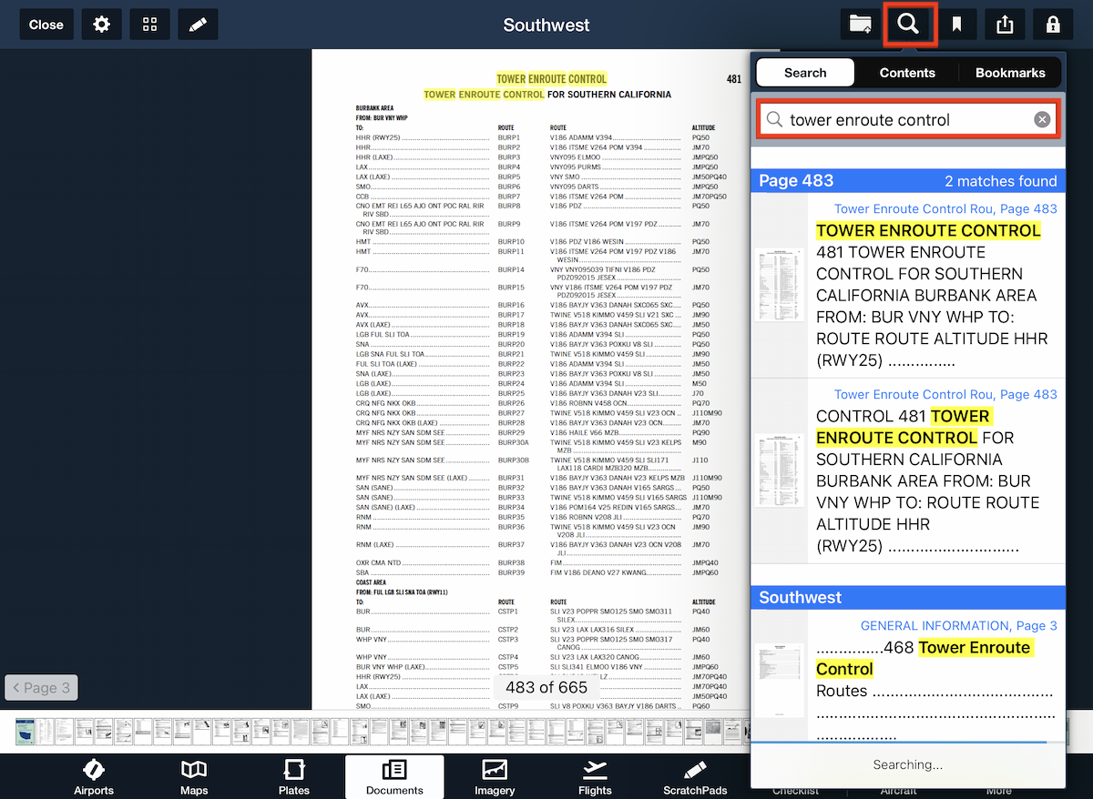 Where can I find Tower Enroute Control (TEC) routes? – ForeFlight Support