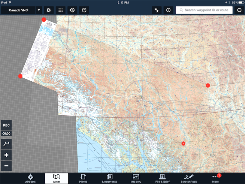 Canadian Sectional Charts